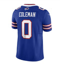 B.Bills #0 Keon Coleman Royal Vapor F.U.S.E. Limited Player Jersey 绡揅 Home American Football Jerseys