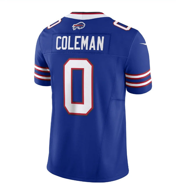 B.Bills #0 Keon Coleman Royal Vapor F.U.S.E. Limited Player Jersey 绡揅 Home American Football Jerseys